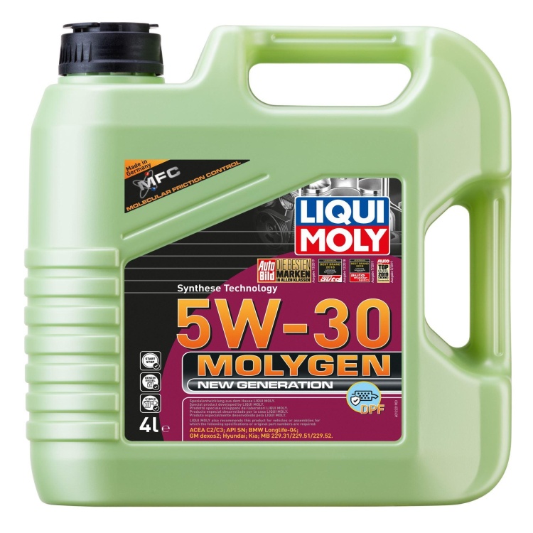 LIQUI MOLY 5W30 Motor Yağı Molygen New Generation 4 Litre (9089)