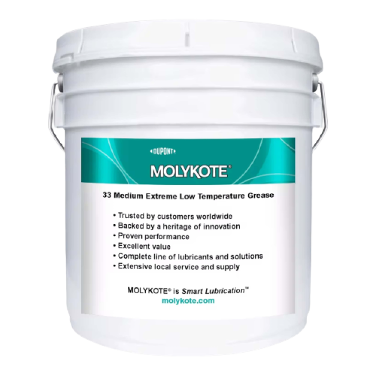 Molykote® 33 Medium Extreme Low Temperature Grease 3.6 kg