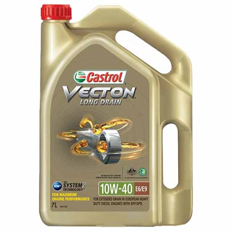 Castrol Vecton Long Drain 10w-40 E6-E9 7 Lt