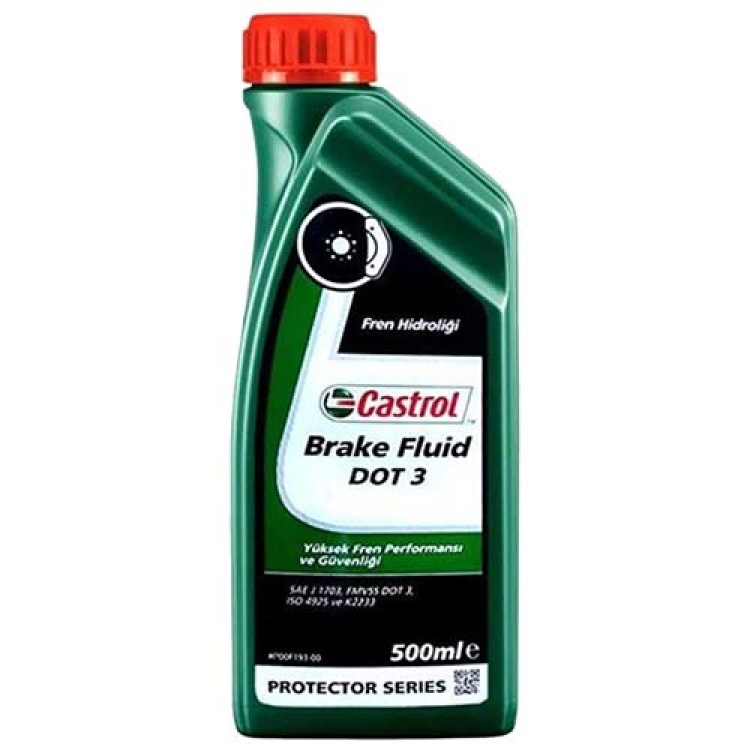 Castrol Brake Fluıd Dot 3 500m