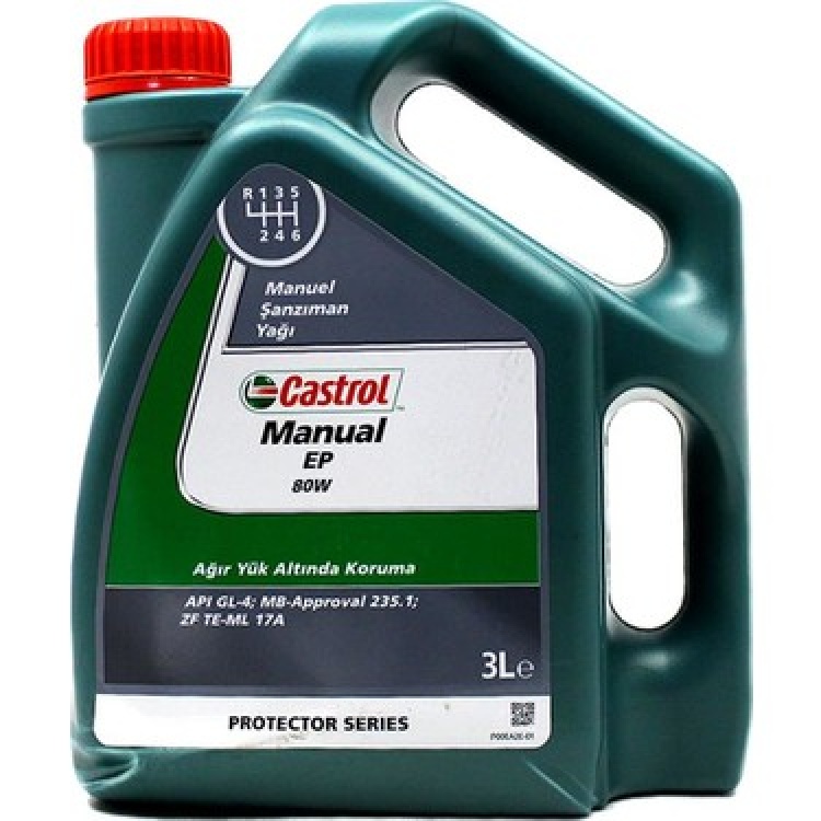 Castrol Manual Ep 80w 3 Lt