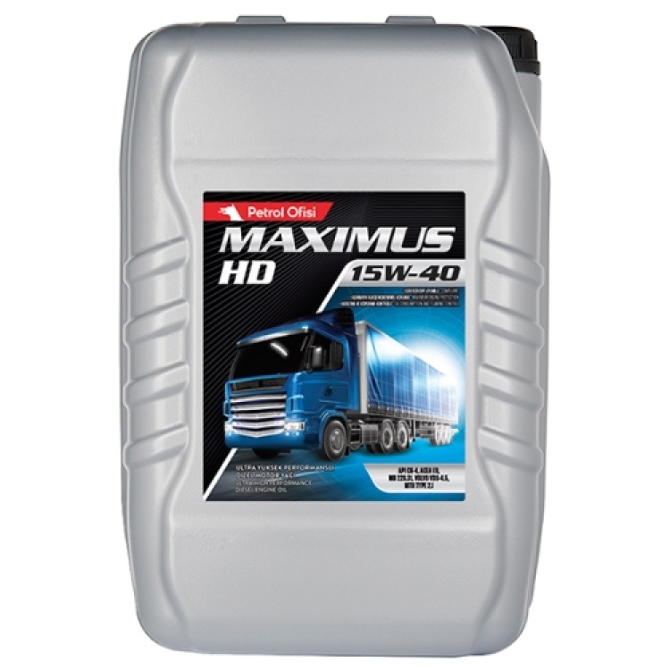 PETROL OFİSİ  MAXIMUS HD 15W-40 (20 Lt - P.BİD)