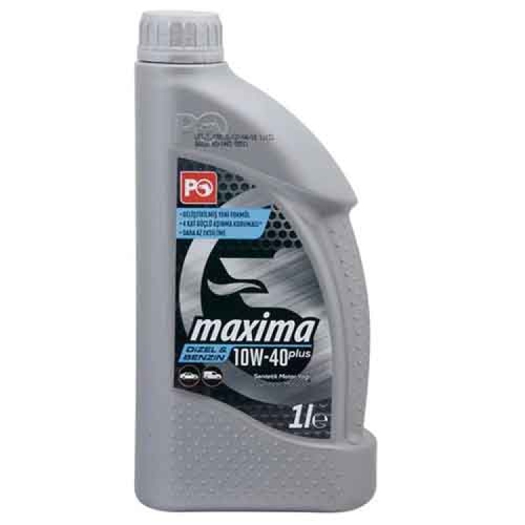 PETROL OFİSİ  MAXIMA BENZİNLİ 10W-40 PLUS (1 LT)