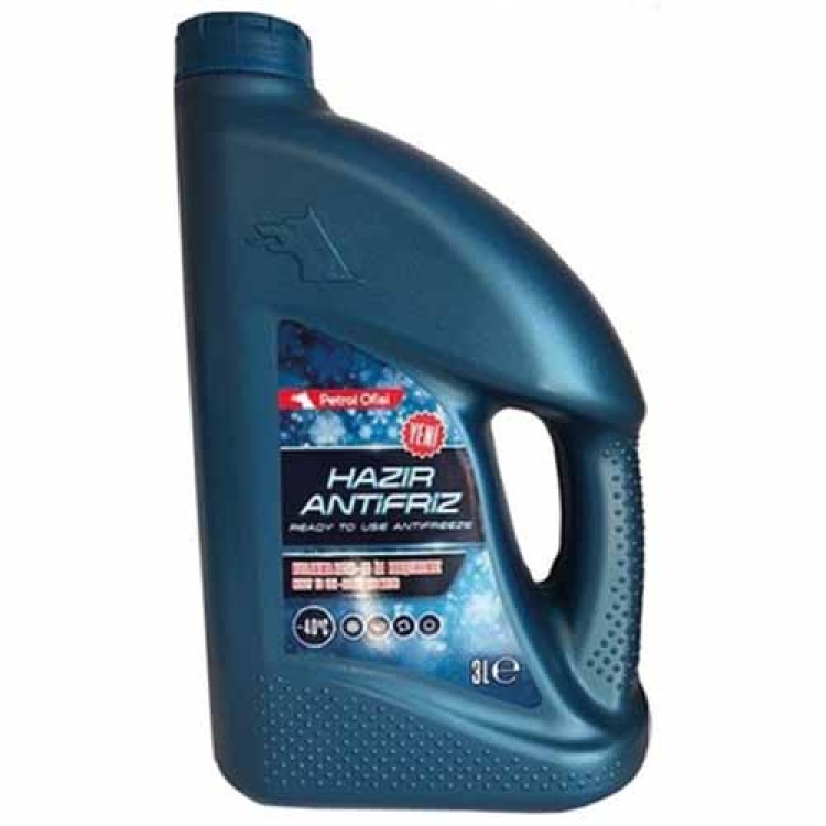 PETROL OFİSİ  HAZIR ANTİFRİZ -40° (3 Lt) *