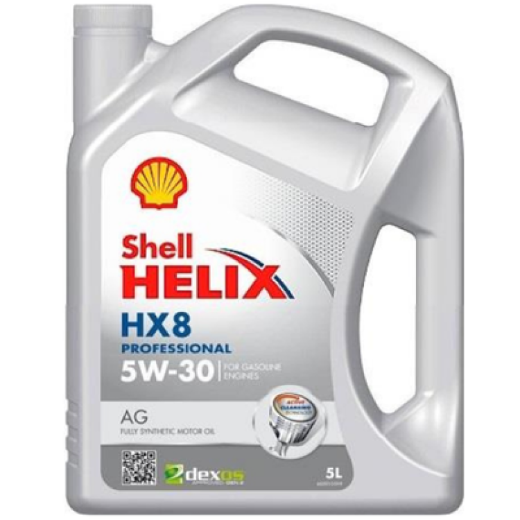 Shell Helix HX8 Professional AG 5W-30 dex1 5 Litre