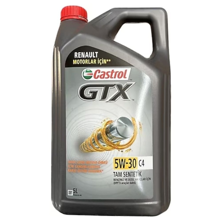 Castrol GTX 5W-30 C4 5 Lt