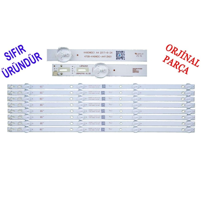 PHILIPS, DIJITV ,dijitv, 49UKS4491/STR, LED BAR, 49, K490WDC1, A4 - 4708-K49WDC-A4113N01 - 47.8 Cm 4 Ledli