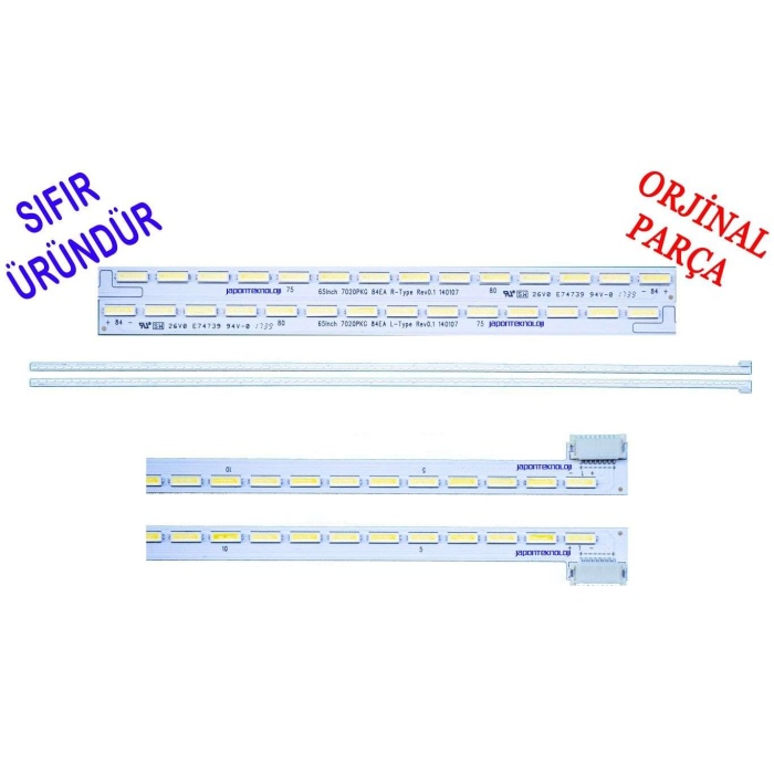VESTEL 65inch 7020PKG 84EA R-TYPE , L-TYPE , VES650UDEA-3D-S01, 17ELB65SLR0, VES650UDEA-3D-S01-PH-65LEDFHD, 23229828, VESTEL SMART 65FA7500 65 LED TV