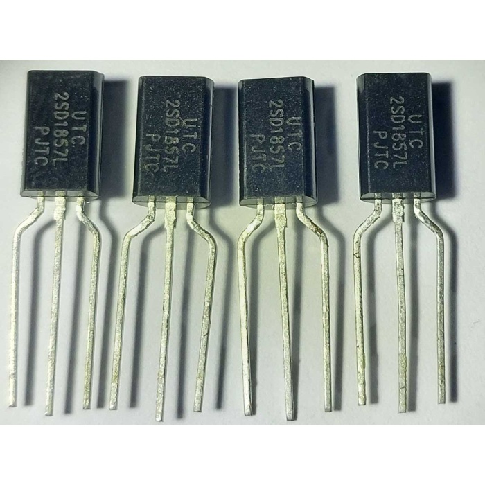 2SD1857, TRANSISTOR NPN 120V 2A TO-92NL, 2SD1857L , 4ADET , 4PCS