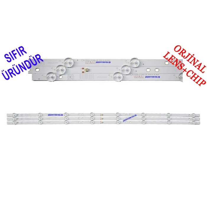 DİJİTSU DJTV431 LED BAR, KJ43D08-ZC22AG-13E 303KJ430041E 8S1P 8 Ledli