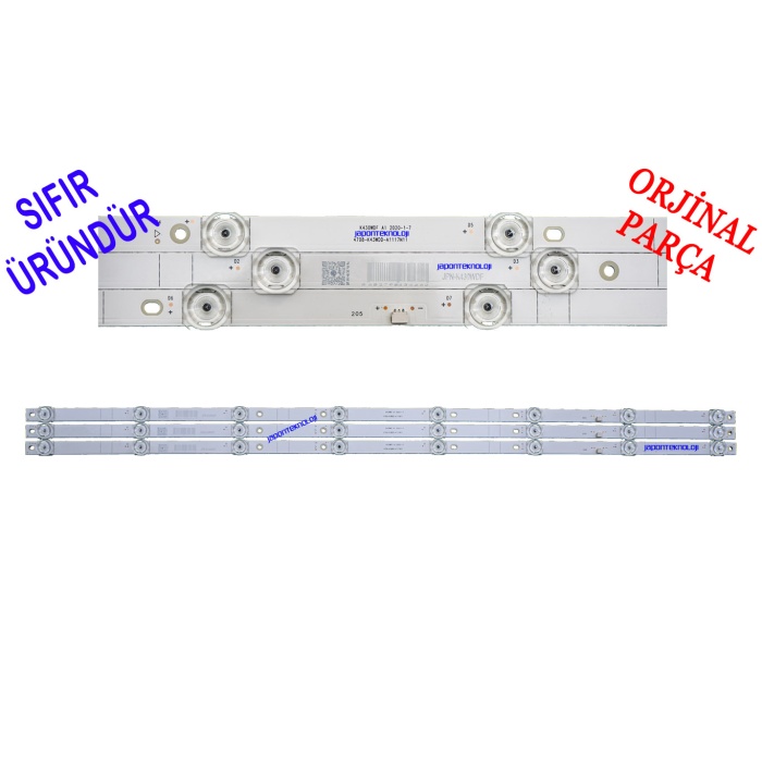 DIJITSU, 43D7000, 43DS7700, 43DS8800, LED BAR, NEXT, YE-43020LT, LED BAR, K430WDF A1 4708-K43WDD-A1117N11, K430WD01 , DİJİTSU 43D7000 LED BAR, K430WDD1, Dahua, DHI-LM43-F200 LED BAR