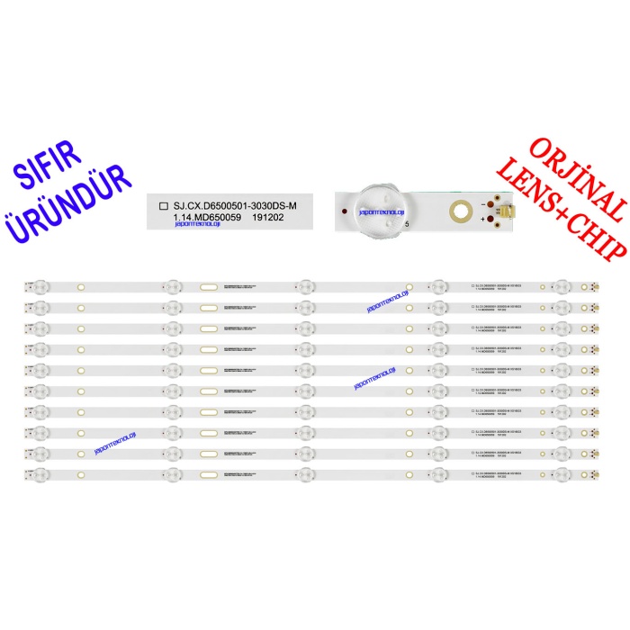 ONVO, OV65350 LED BAR, REDLİNE, RT65 LED BAR,  SJ.CX.D6500501-3030DS-M, 1.14.MD650059, CX650DLEDM, LE-65N3,,