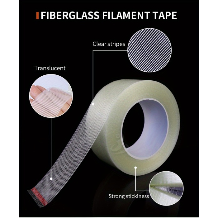 LİFLİ BANT, LİFLİ FLAMENT BANT, Fibrous Flament Tape, 30MM, 3CM, 50METRE