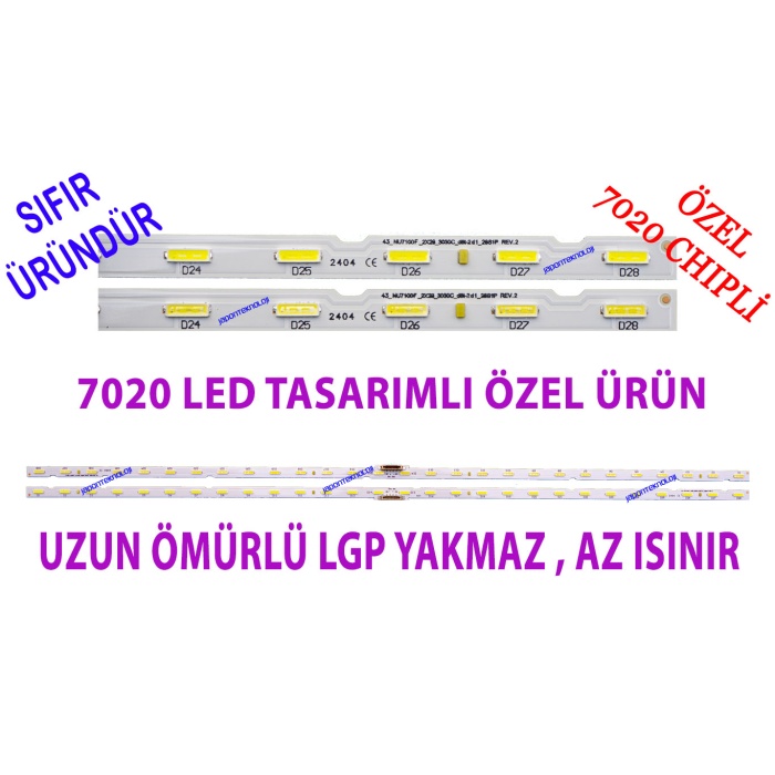 SAMSUNG, UE43NU7100, UE43NU7300, LED BAR, UE43NU7400U, AOT_43_NU7100F, BN96-45954A LED BAR BACKLIGHTS