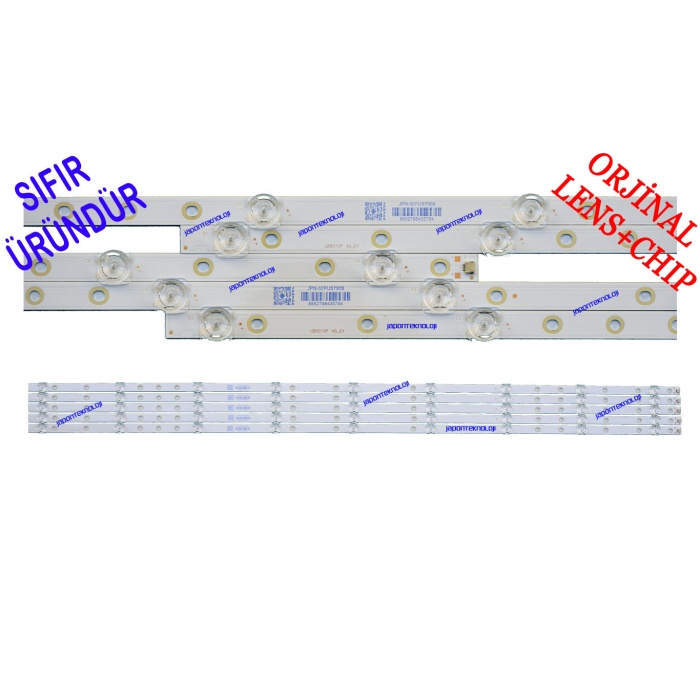 PHILIPS, 50PUS7906, LED BAR, BACKLIGHT, 50PUS7906/12, 50PUS7906/60, PANEL LEDLERİ,  LB5010F V0_01, TPT500WR-U3T03.DJ 50PUS7906/12, 50PUS7956/60, 210BZ09D0B336BL0CL