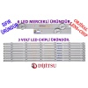 DIJITSU, 55DS7700, LED BAR BACKLIGHT, 6 LEDLİ, 3VOLT, K550WDC1 A2, 4708-K550WD-A2113N01, K550WDC1 A1, 4708-K55WDC-A1113N01, PANEL LEDLERİ