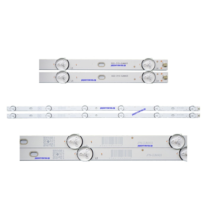 dijitsu DJTV32 LED BAR, D22-315-GJMA03, FIVO, FV32, LED BAR, P0005 V0 2018-02-24, 150-155LM, LSC320AN12, 110.32H600029, DİJİTSU DJTV32 LED BAR ,