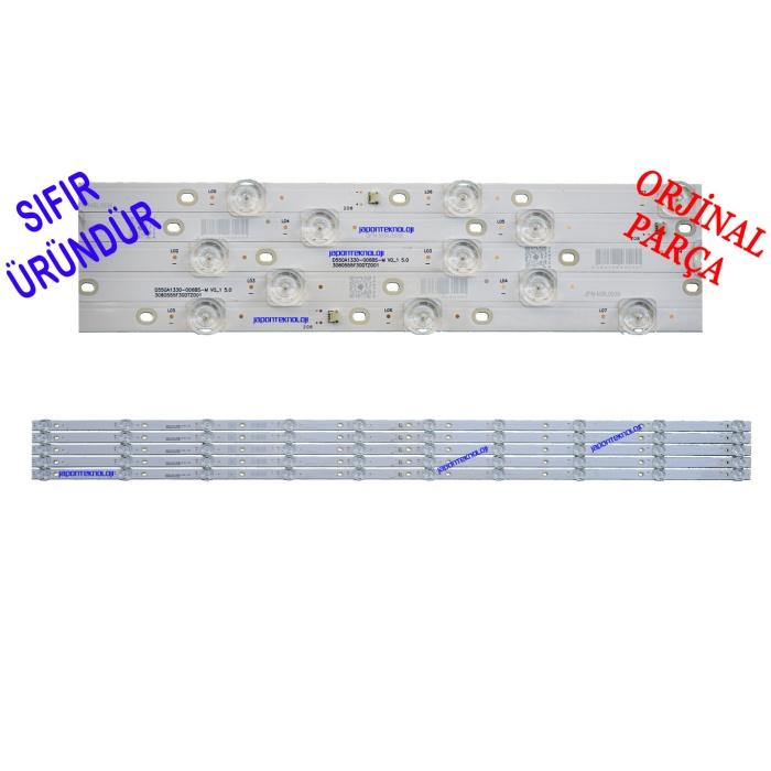 SKYTECH ST-5540USC LED BAR , JL.D550A1330-006BS-M_V01 5.0 3080555F30DTZ001, LED BAR BACKLIGHT SKYTECH