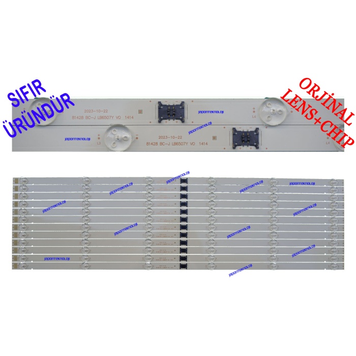 SONY, LED BAR, Sony, KD-65XH9077, LED BAR BACKLIGHT, PANEL LEDLERİ, BC-J, LB6507Y V0_6, KD-65X8000H, XBR-65X800H