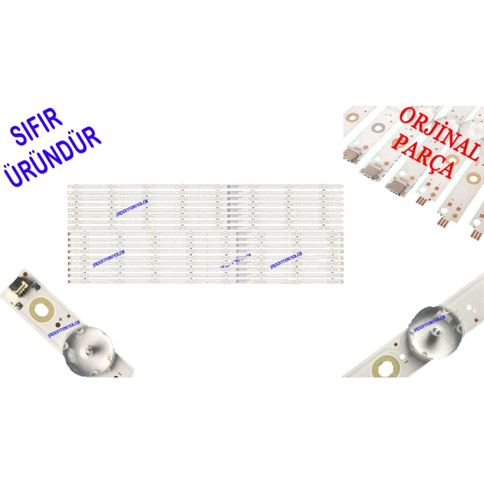 PHILIPS, 75PUS7354, 75PUS7354/12, LED BAR BACKLIGHT, PANEL LEDLERİ, GJ-2K19-750-D816-L-V3 LB- GM3030-GJPHP758X16PC29-R-T M08-TP75030-0801L, CEJJ-LB750Z-8S1P-M3030-J-2, ORJİNAL