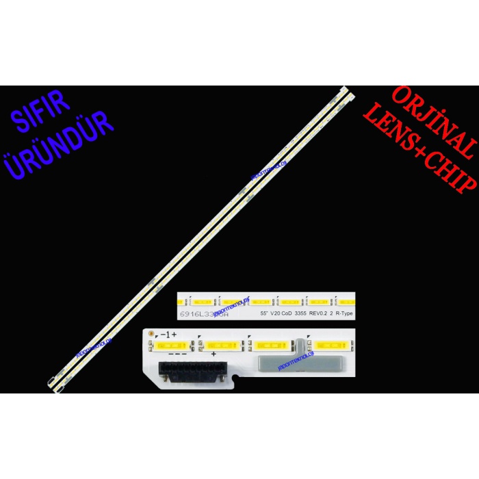 LG, 55UF5F-B, LED BAR, 55 V20 CoD 3355 REV0.2 2 R-Type 6916L-3429A 6916L-3430A is suitable for LG 55NANO80 55NAN085