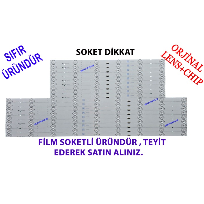 SONY, SBT65, 01T50, XBR-65X900E, KD-65X9000E, KD-65XE9005, LED BAR, BACKLIGHT- PANEL LEDLERİ,  YD7S650DND1B