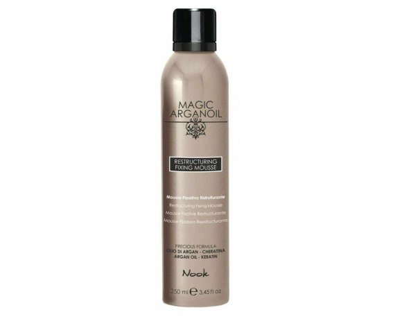 Nook Magic Arganoil Restructuring Fixing Saç Köpüğü 250ml