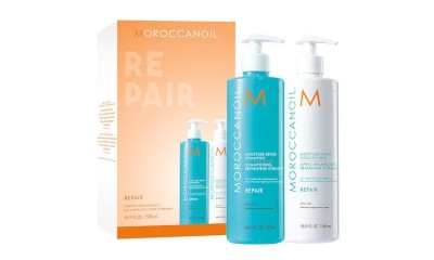 Moroccanoil Onarıcı Nem Veren Saç Bakım Şampuanı 500ml Krem 500ml