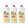 Fairy Sıvı Bulaşık Deterjanı Limon 650 Ml X 3’lü