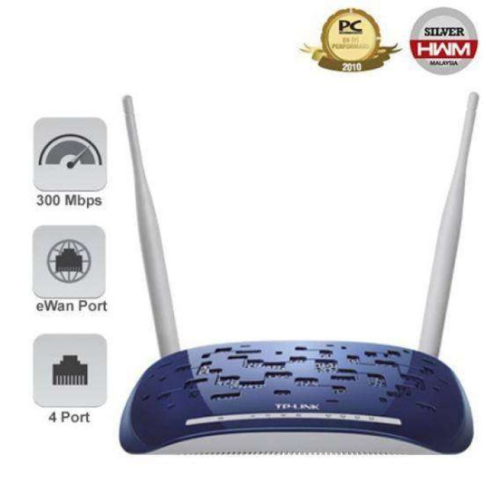 Tp-link Td-w8960n 300mbps Adsl2 + Modem/router