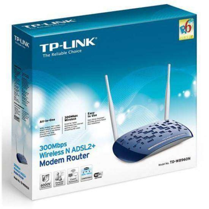 Tp-link Td-w8960n 300mbps Adsl2 + Modem/router