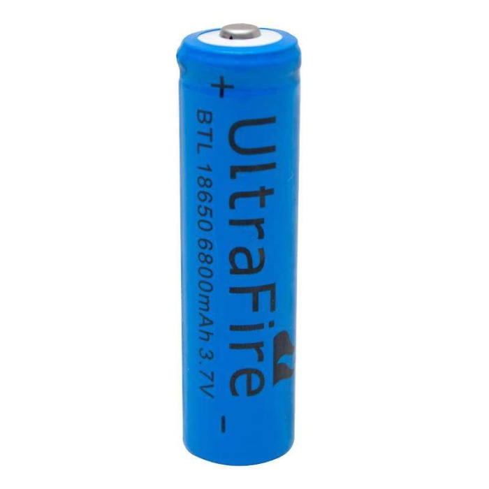 Ultra Fire 3,7 Volt 6800ma 18650 Li-ion Şarj Edilebilir Pil