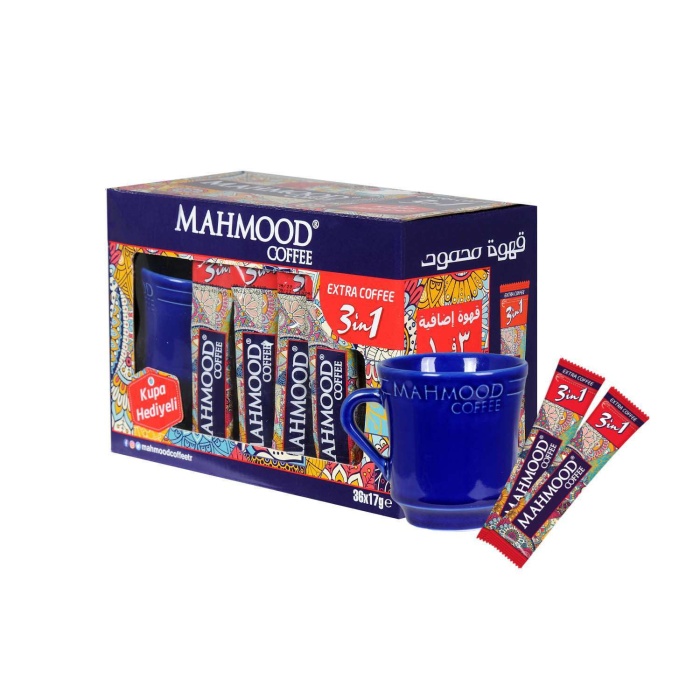 Mahmood Coffee 3in 1 Extra Kahve 36 X 17 Gr Hazır Kahve