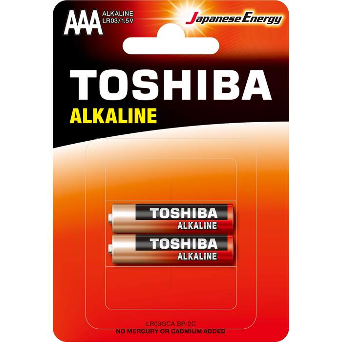 Toshıba Lr03 Bls. Alkalin İnce Pil 2li