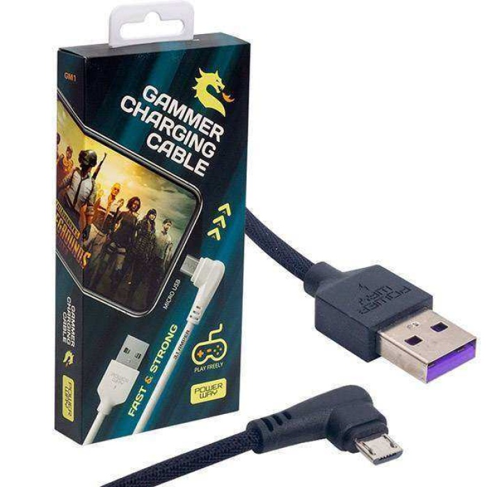 Powerway Gm1 Usb 3.1 Amper Örgülü Samsung Gaming Oyuncu Kablosu