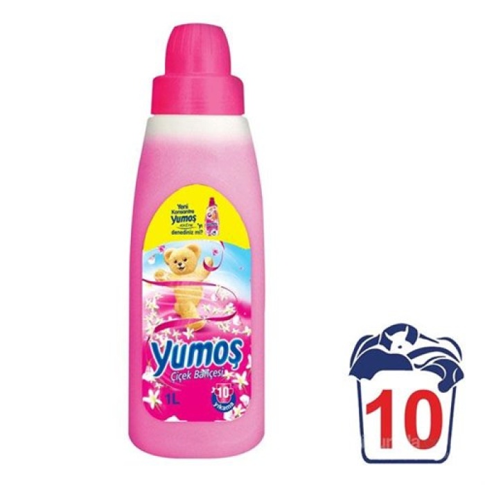 Yumoş Cicek Bahcesi Çamaşır Yumuşatıcısı 1 Lt