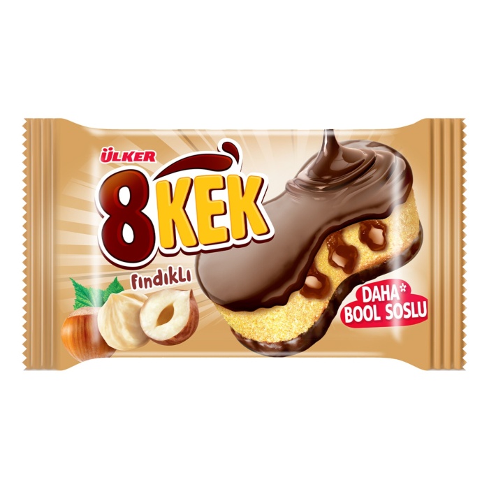 Ülker 8 Kek Fındıklı 52 G