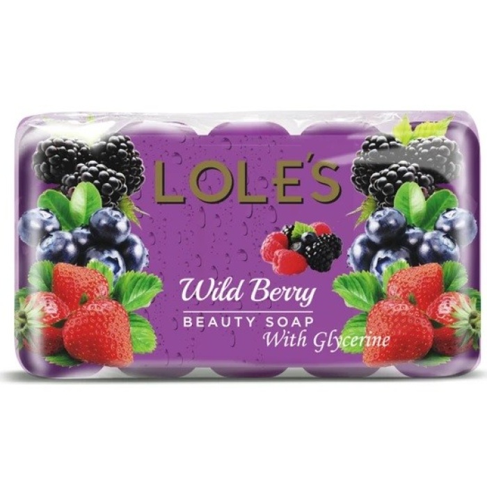 Loles Yaban Çileği Kokulu Sabun 5 X 50 Gr