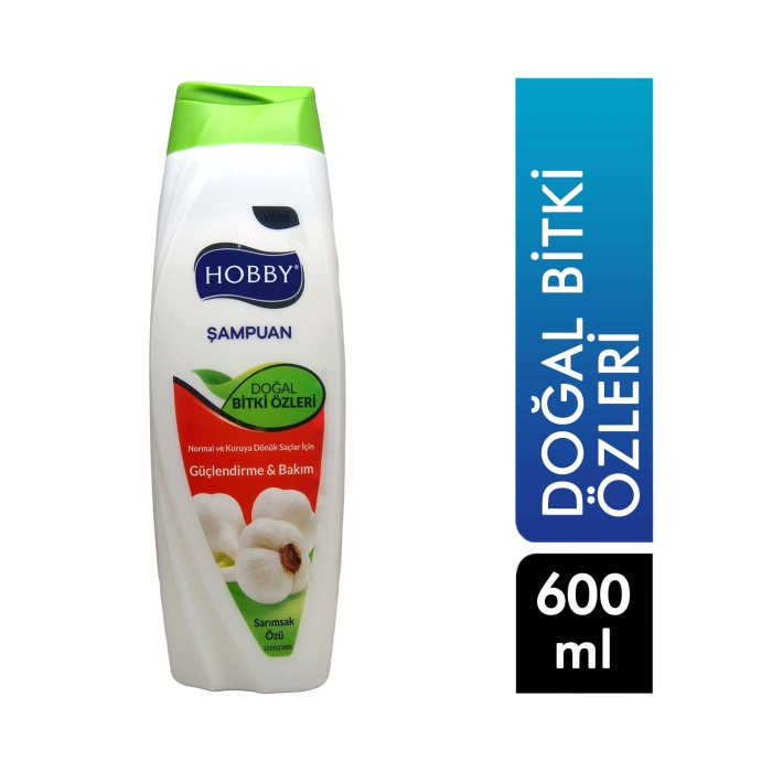 Hobby Sarımsak Özlü Şampuan 600 Ml