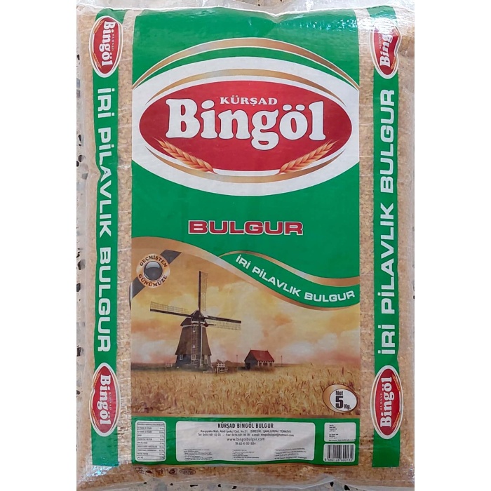 Bingöl Pilavlık Bulgur 5kg