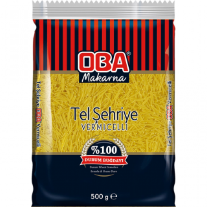 Oba Makarna Tel Şehriye 500 Gr