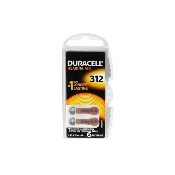 Duracell Activair 312 Kulaklık Pili 6lı