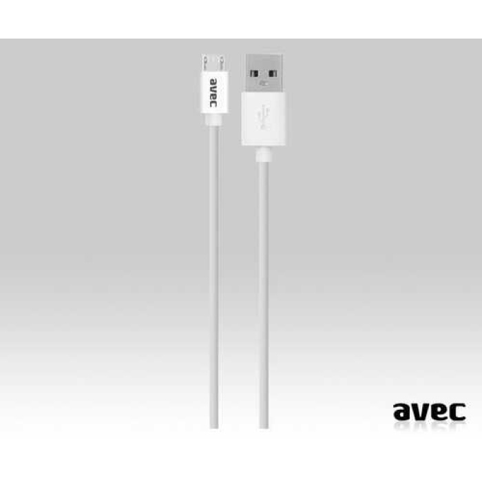 Avec Av-w101b Beyaz Usb-mıcro Usb 1m Kablo