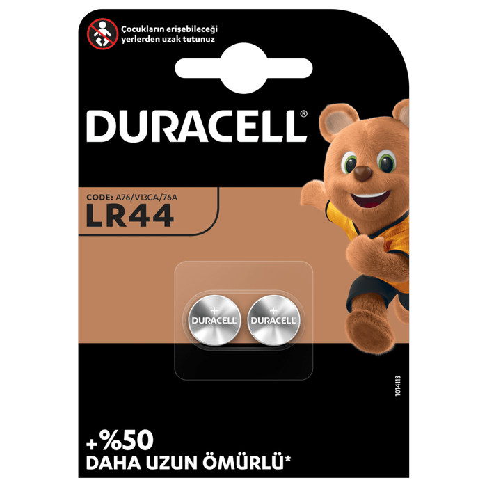 Duracell Lr44/ag13 Pil 2li