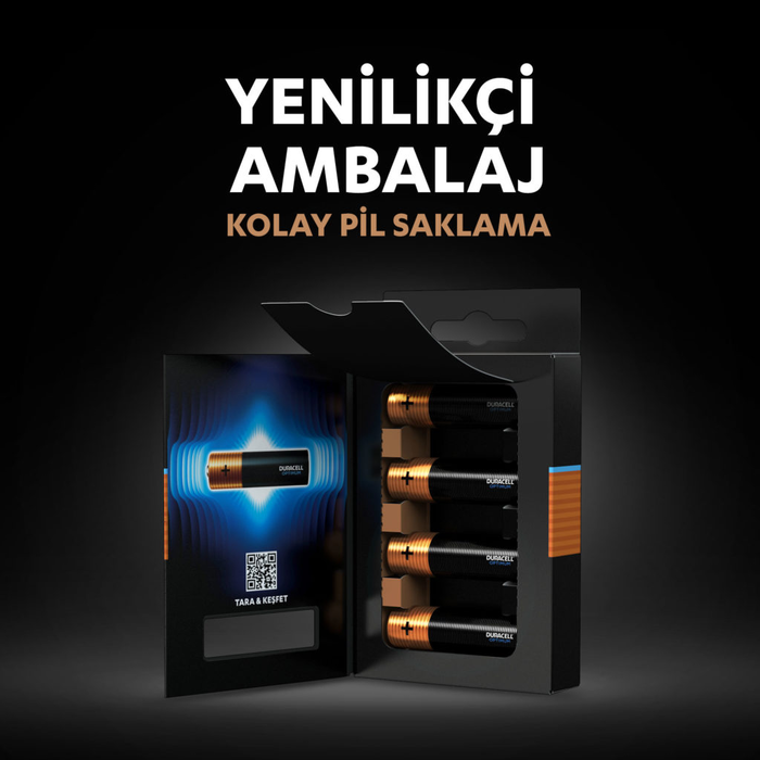 Duracell Optımum Aa Kalem Pil 4lü