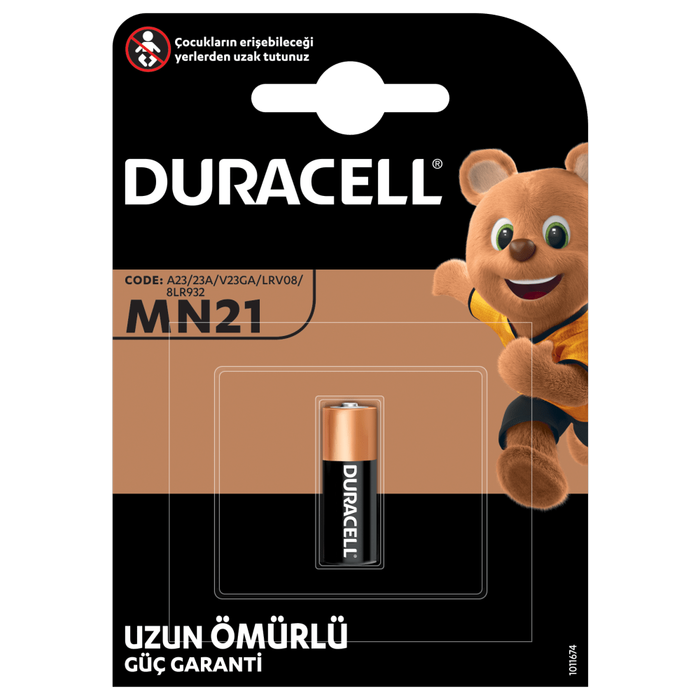 Duracell Mn21/23a 12v Pil 1li