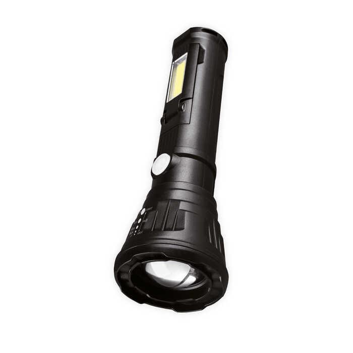 Karia Panther Pt-8182 Xpe Led Usb Şarjlı El Feneri