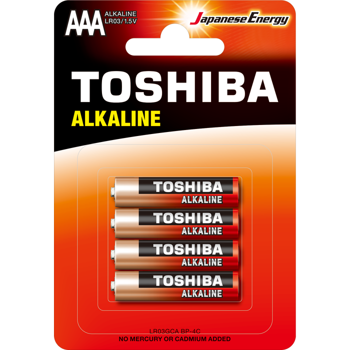 Toshıba Lr03 Bls Alkalin Aaa Pil 4lü