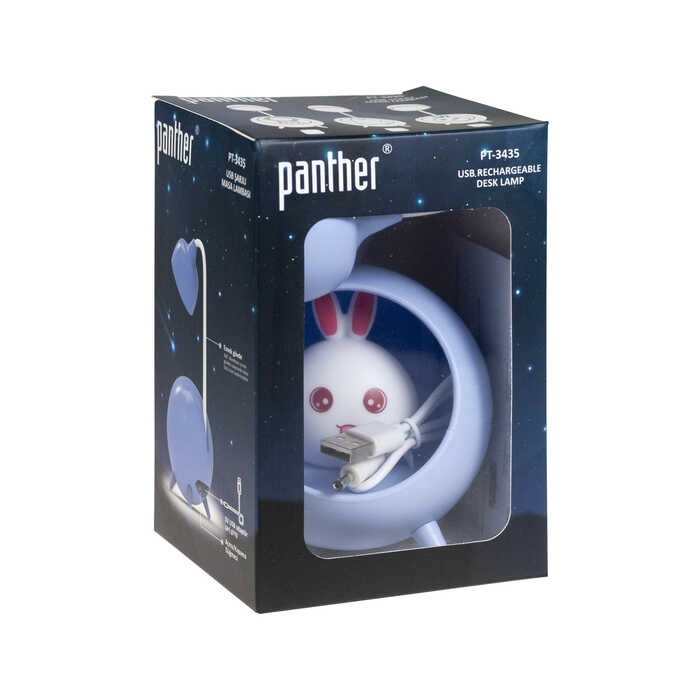 Panther Pt-3435 Usb Şarjlı Masa Lambası