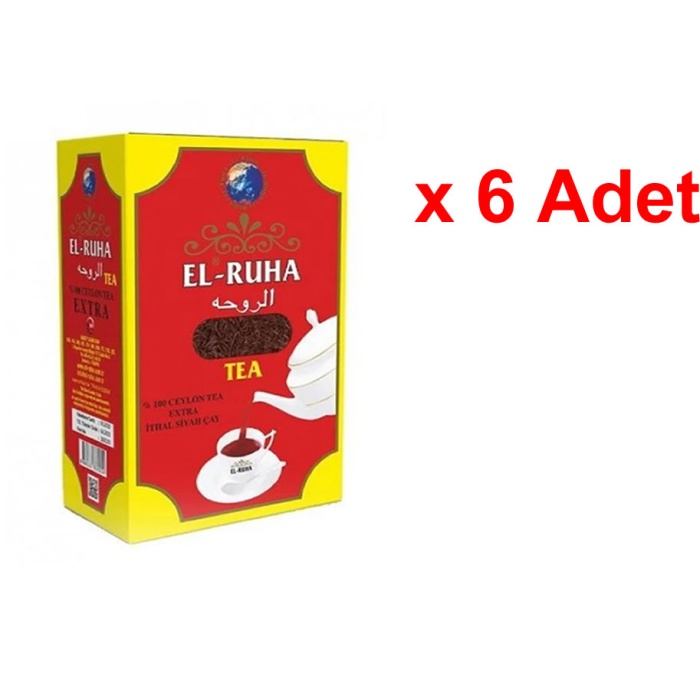 El-ruha Seylan Çayı 6 X 800 Gr